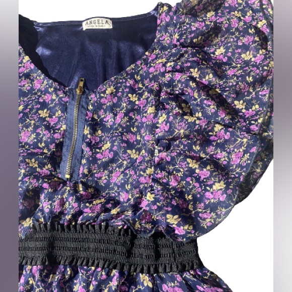 ANGELA Floral print dress - Picture 3 of 3